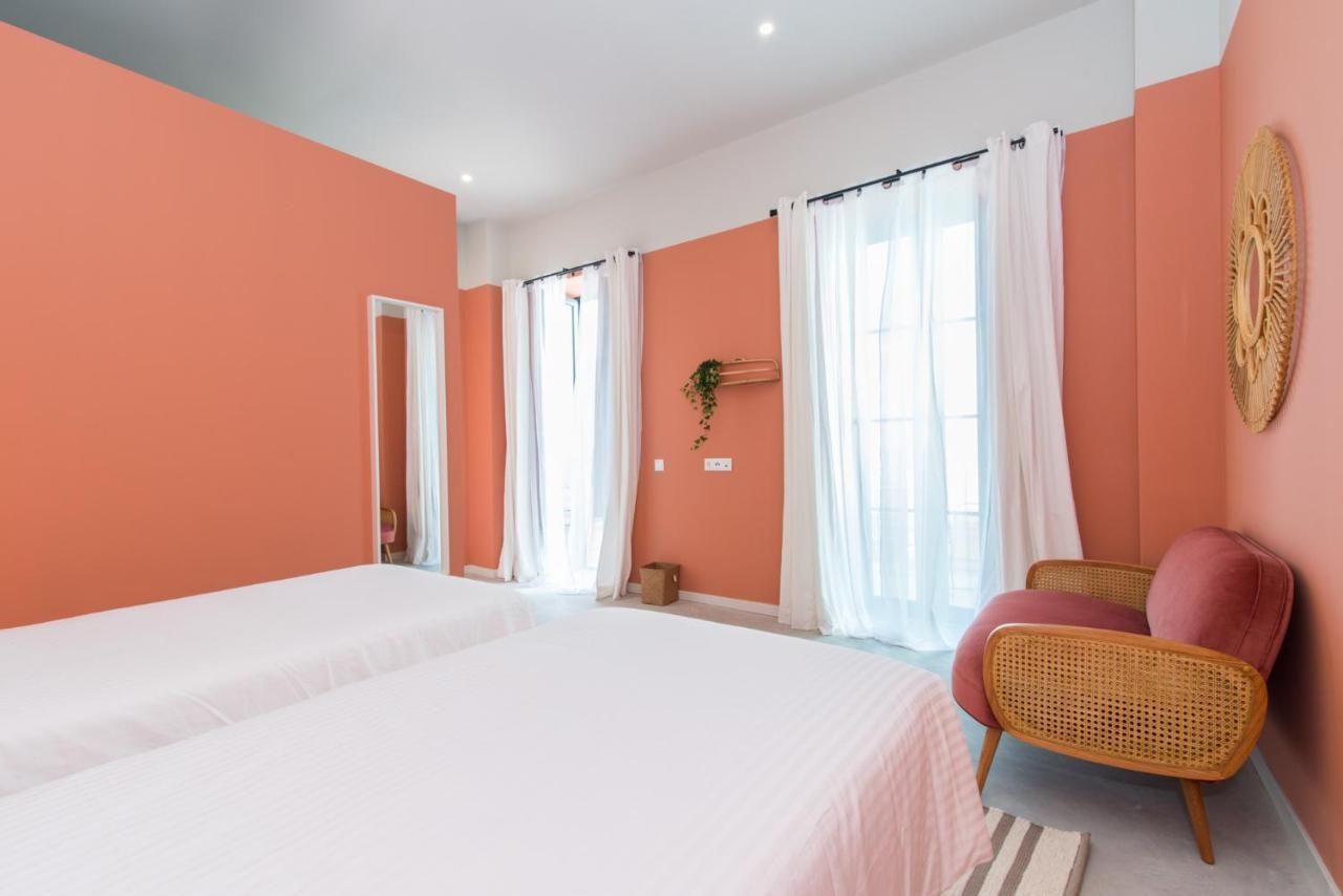 Casa Rosa Villa With Pool In Olhao Centre 외부 사진