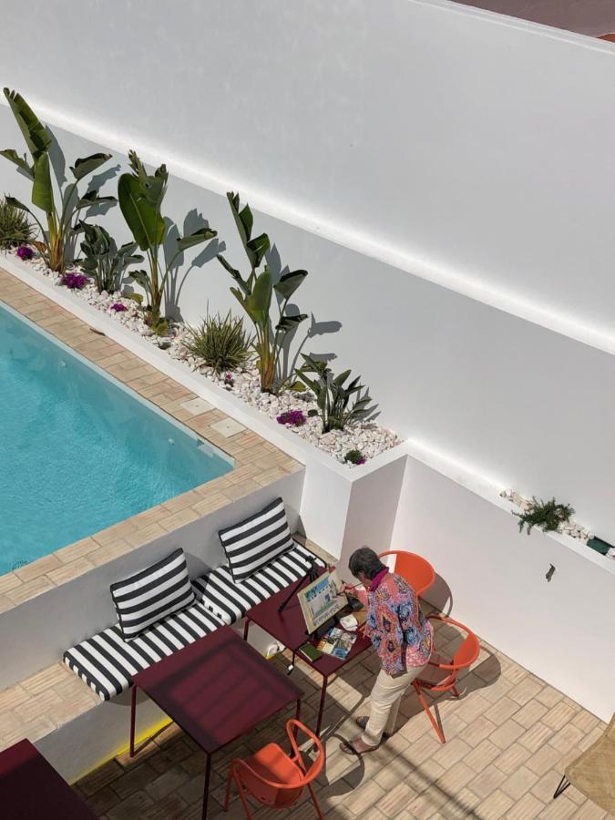 Casa Rosa Villa With Pool In Olhao Centre 외부 사진