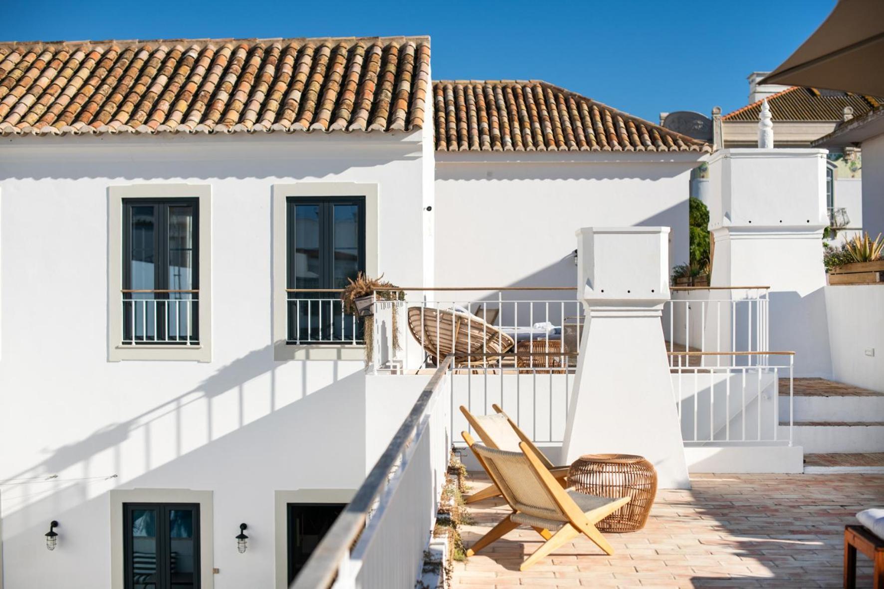 Casa Rosa Villa With Pool In Olhao Centre 외부 사진